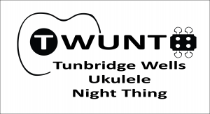 TWUNT logo Black on White horizontal words centre aligned